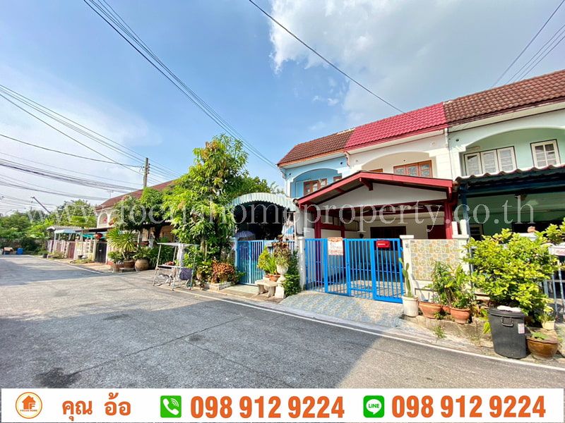 ขาย ทาวน์เฮ้าส์ หมู่บ้าน อัญชลี ถนนสนามบินน้ำ นนทบุรี